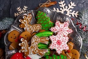 Christmas cookies from the Holiday Cookie Stroll