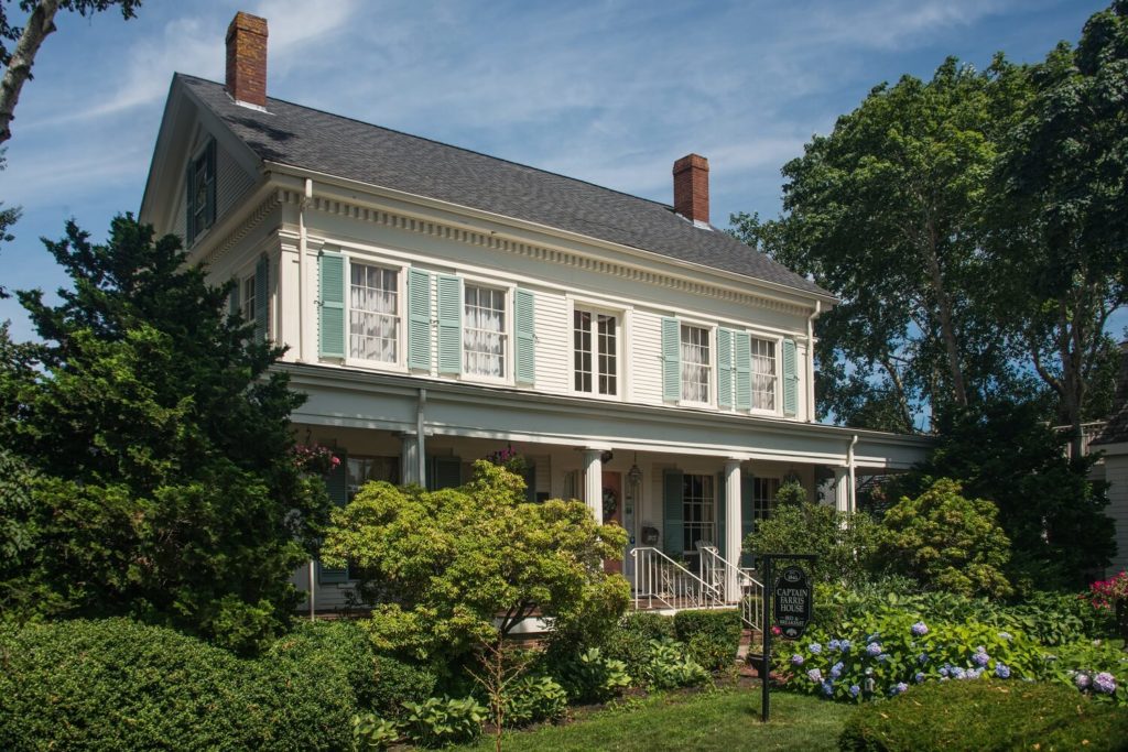 The exterior view of the Captain Farris House | Captain Farris House