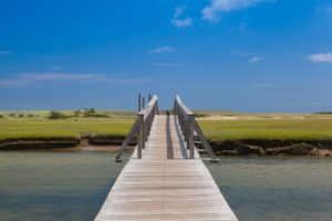 The Sandwich Boardwalk on Cape Cod