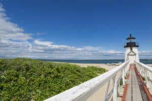 Brant Point Lighthouse in Nantucket